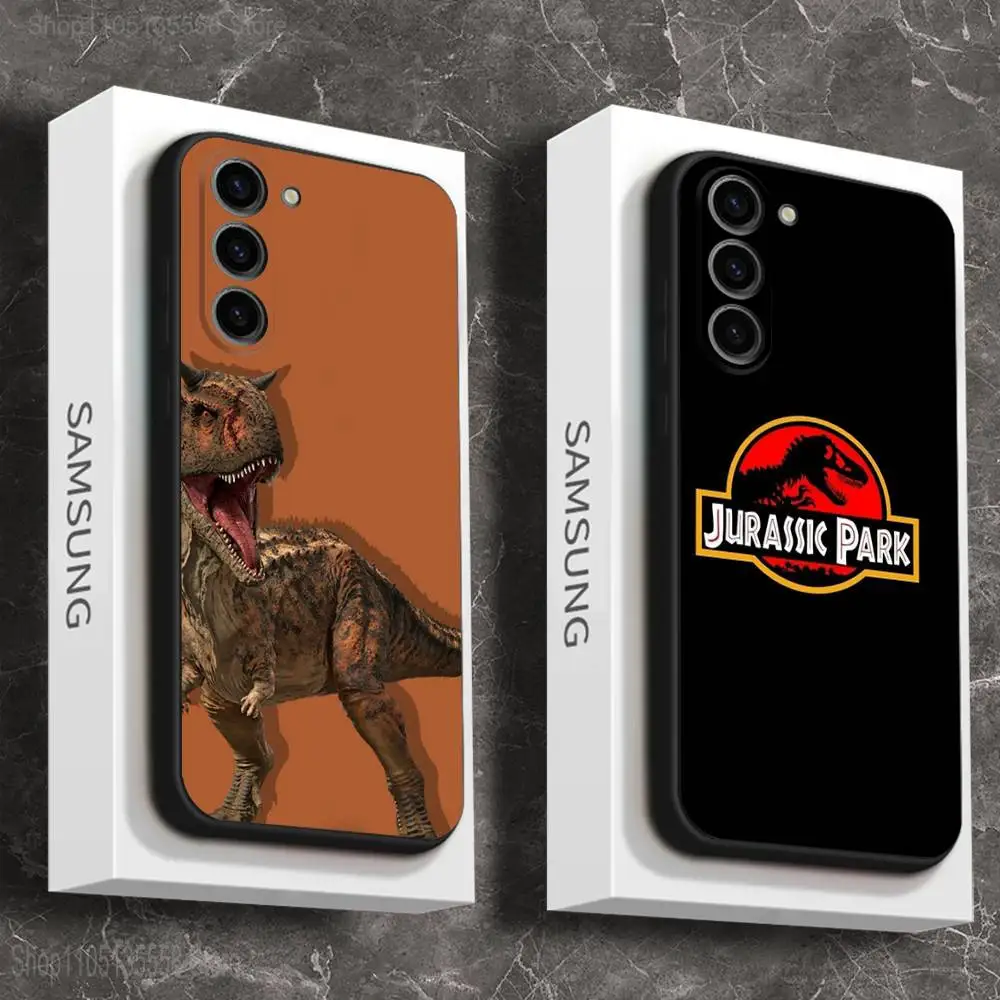 

J-Jurassic P-Park W-World Phone Case For Samsung Galaxy A 91,80,73,72,71,53,52,51,22,5G Shockproof Soft Black Cover