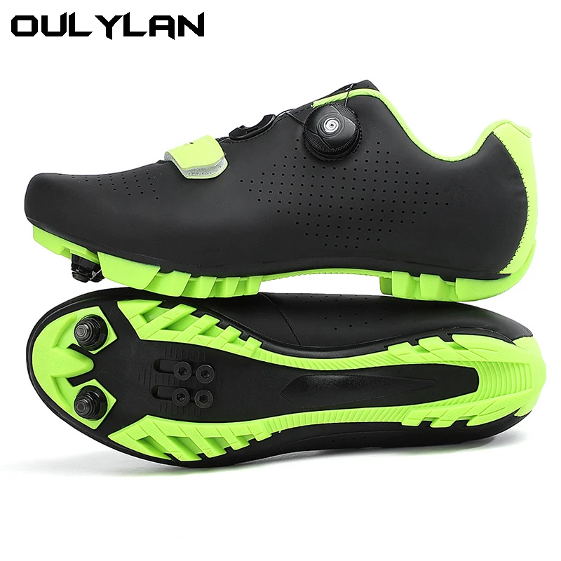 Sneakers Men's and women's general purpose non-slip dirt bike flats MTB Bike shoes Sufiber camouflage bike shoes Men's bike