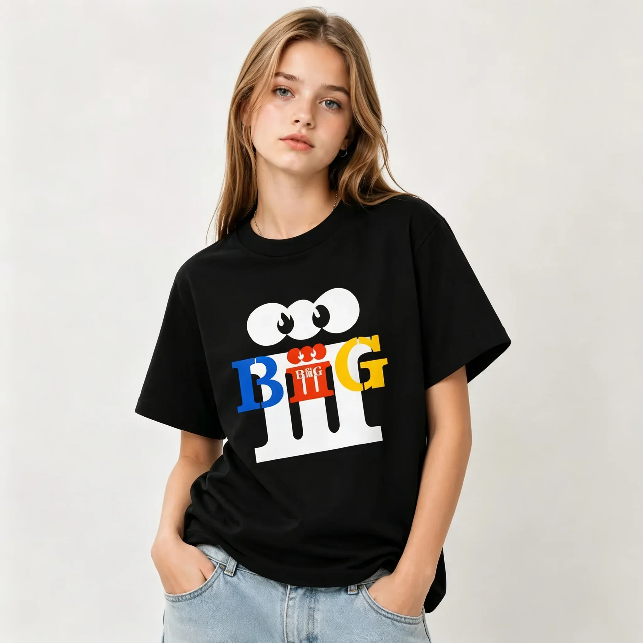2026 BIGBANG 20th Anniversary Commemorative Men's and Women's Summer K-pop Casual Street Style T-shirt Top
