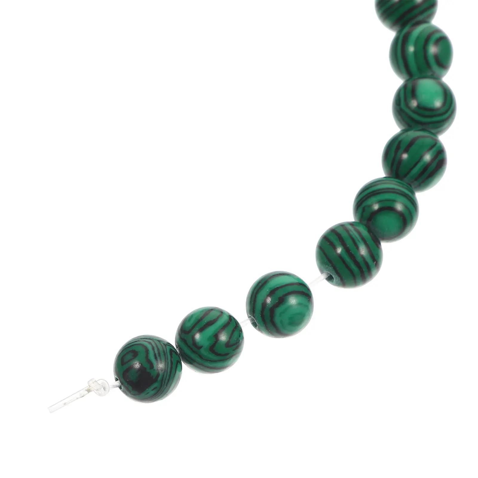 

Malachite Bracelet Beads Natural The Collar Stone for Bracelets Large Hole Jewelry Making