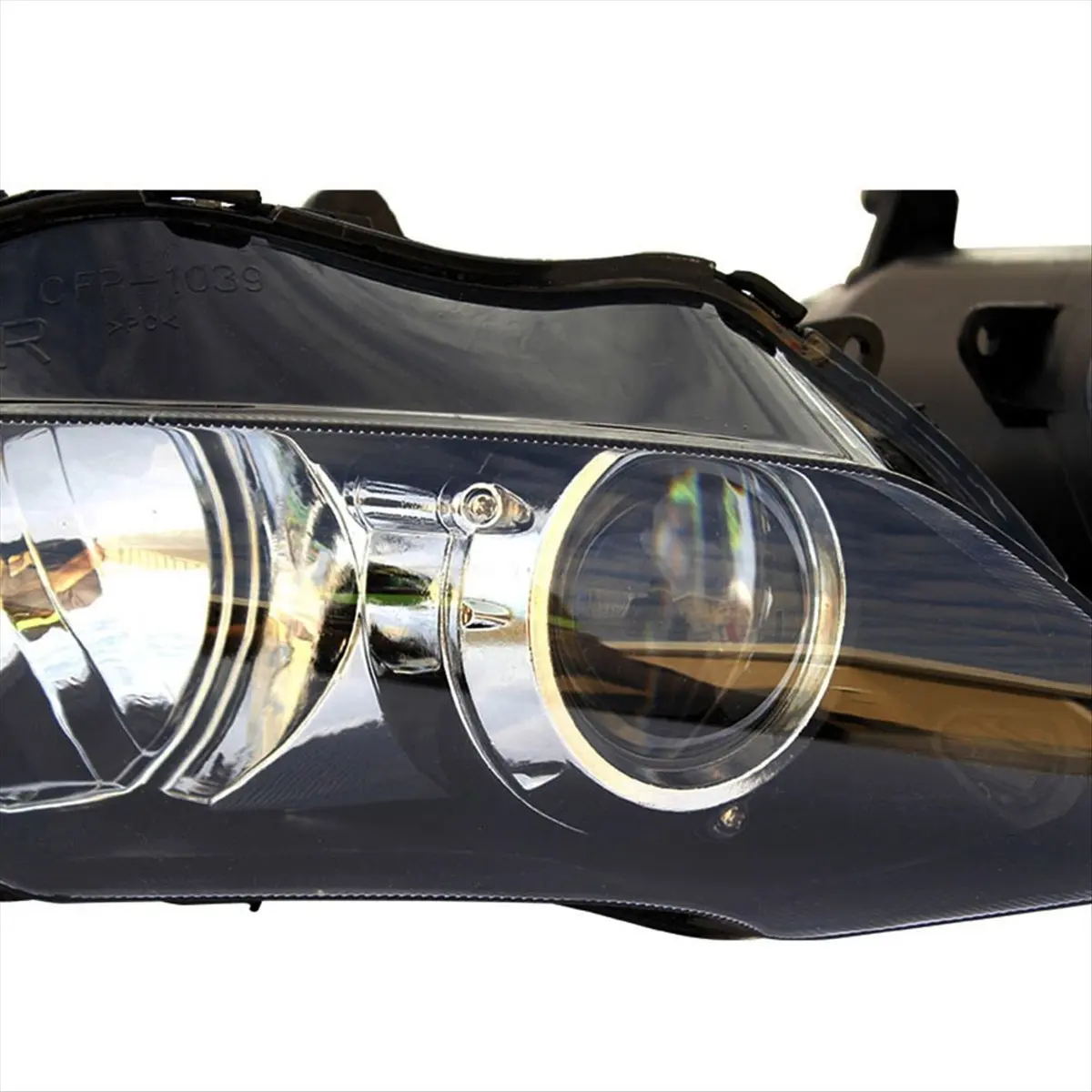 【REUNION】1 زوج دراجة نارية مجموعة مصابيح أمامية المصباح رئيس ضوء مصباح لياماها YZF 1000 R1 2007 2008 YZF-R1 2007-2008