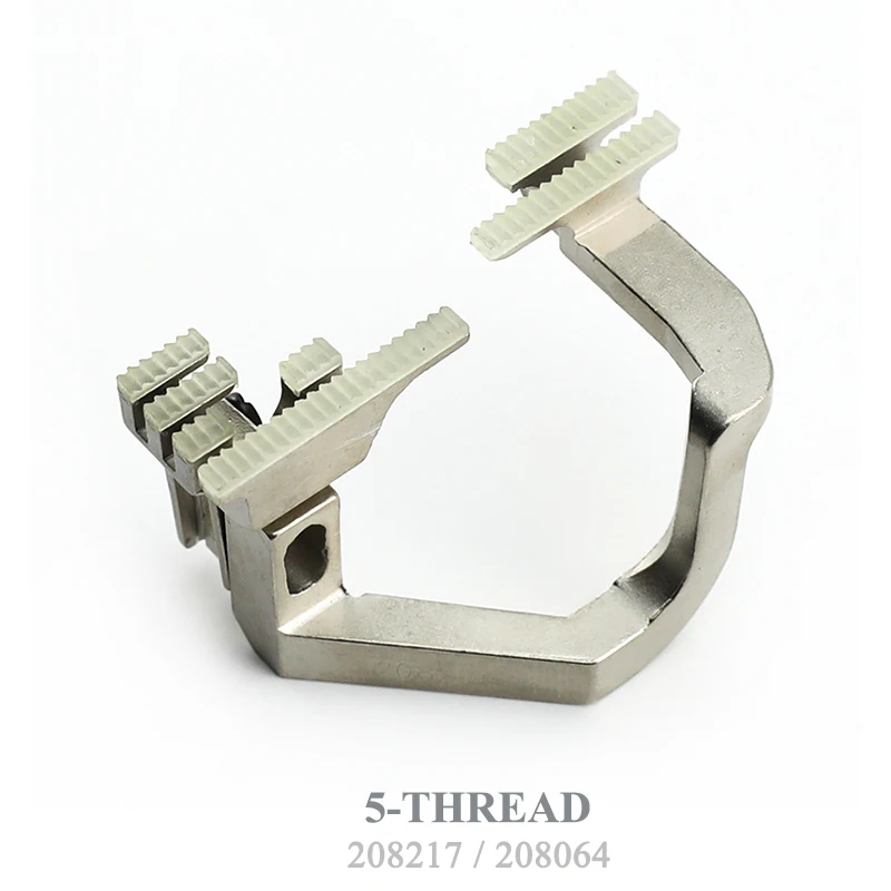 

208217 208064 Резиновая собака для подачи зубов для Pegasus M732, M832, M752, детали для швейной машины с оверлоком, подходят для 4 ниток, 5 ниток для тяжелых условий эксплуатации