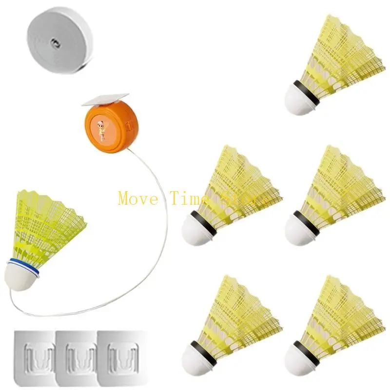 92ME Single Player Badminton Trainer Professional Stretch Badminton Training Tool