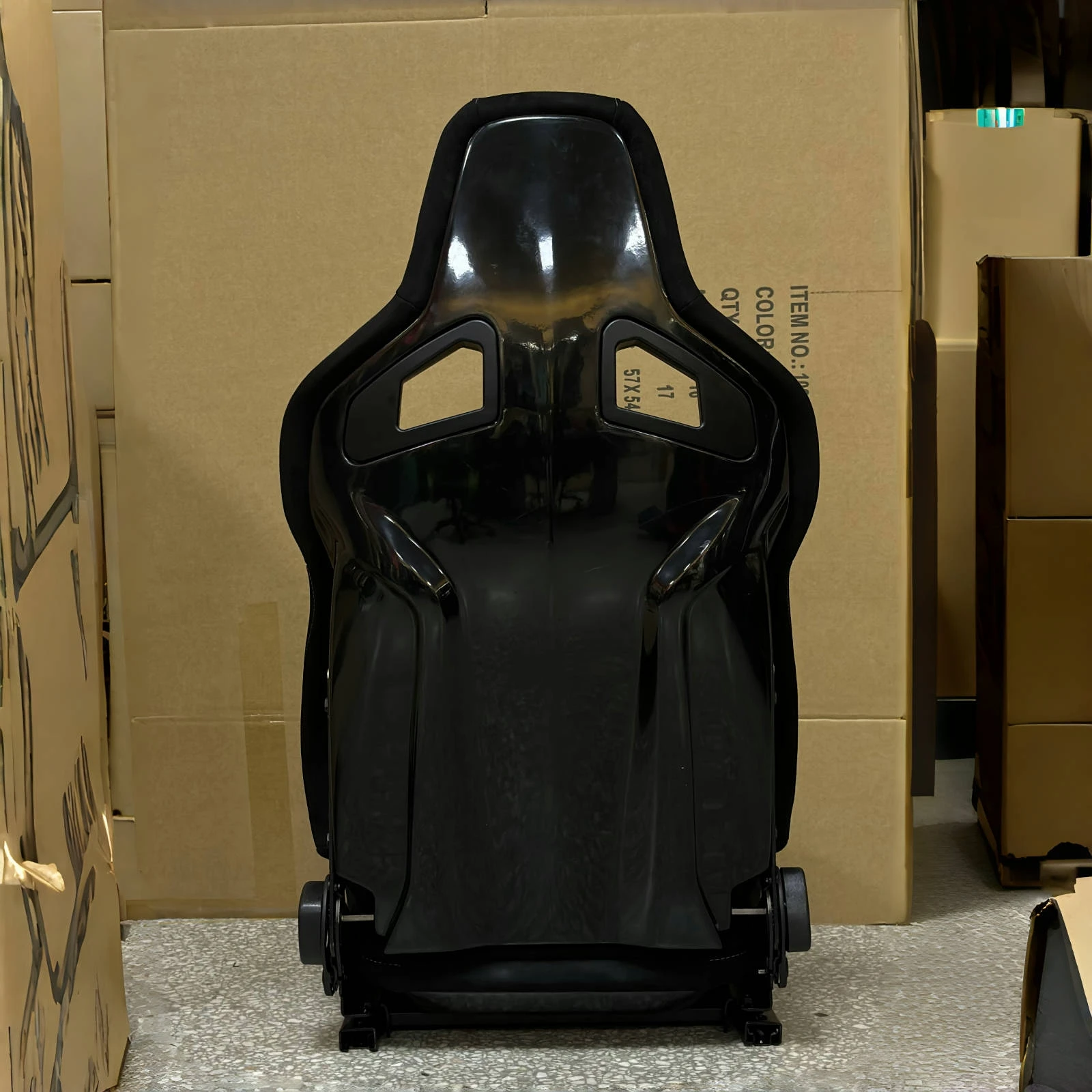 Universal Hohe Qualität PVC Leder Racing Eimer Sitze Simulator Gaming Station Einstellbare Sim Eimer Carbon JBR1039RTF