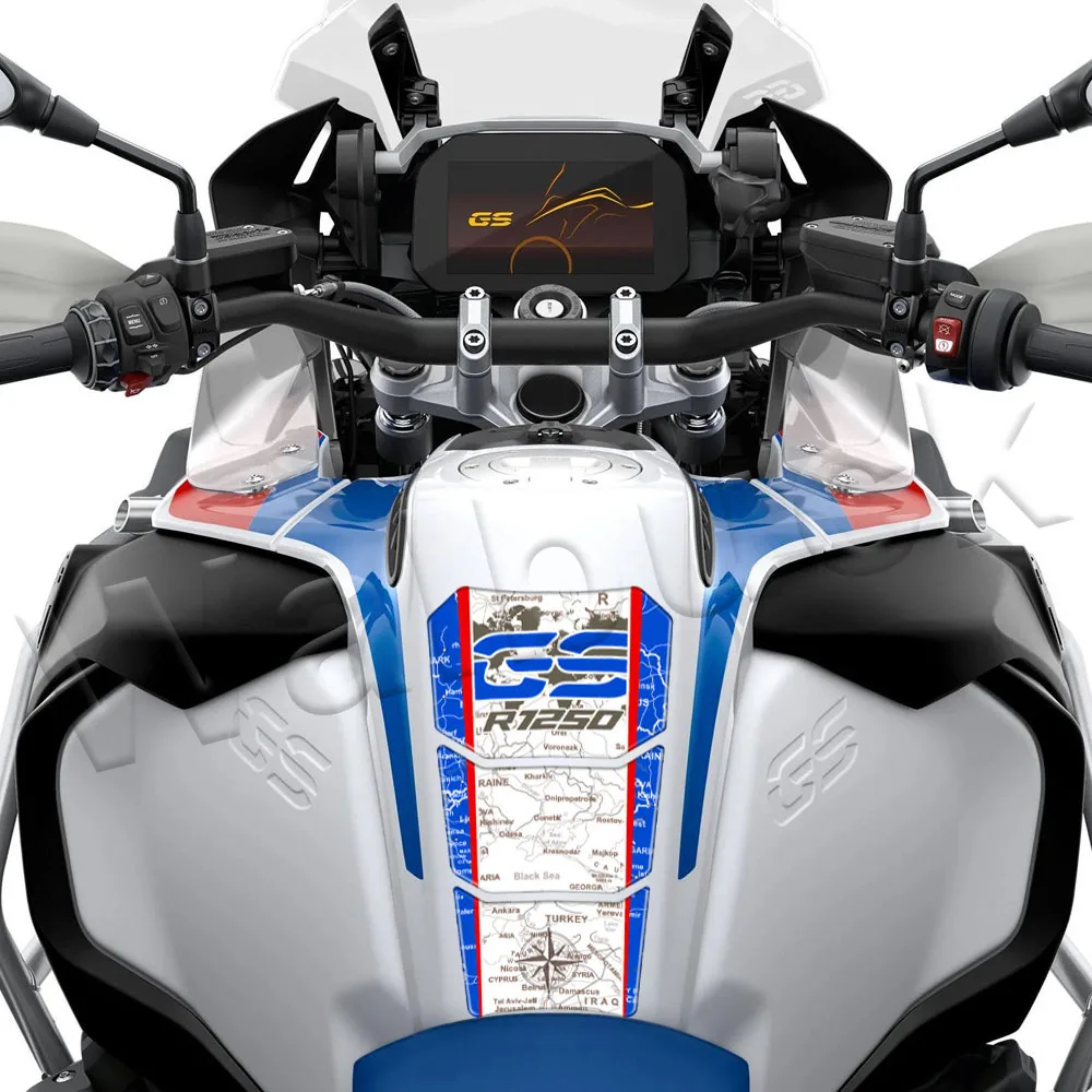 3M Motorcycle Fuel Tank Pad Protect Sticker Decal 40 Years GS Accessories For R1250GS ADV R1250 GS r1250gs Adventure