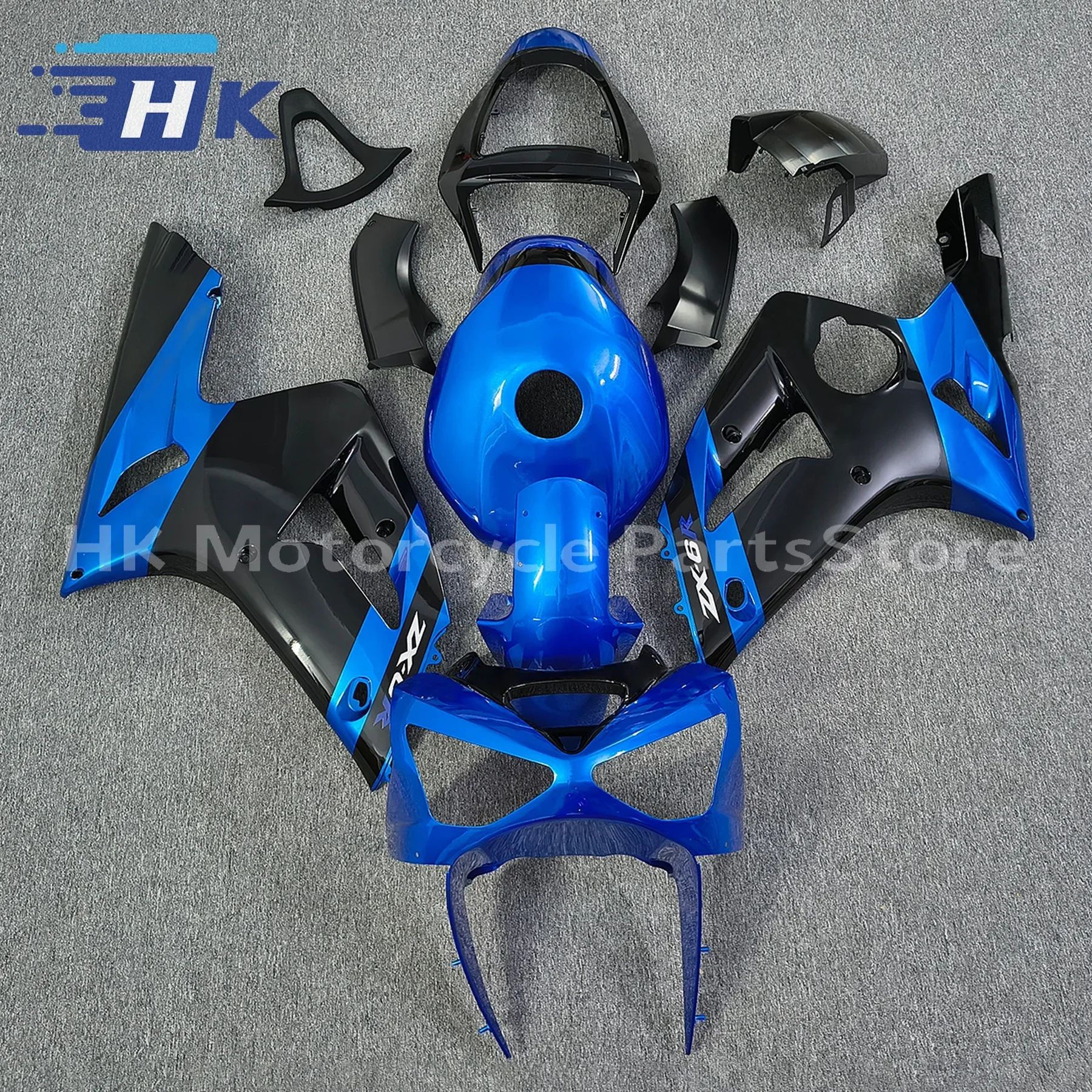 

Motorcycle Fairings Kit For KAWASAKI Ninja ZX6R 636 03 04 ZX 6R 2003 2004 ZX-6R 2003-2004 Injection Bodywork