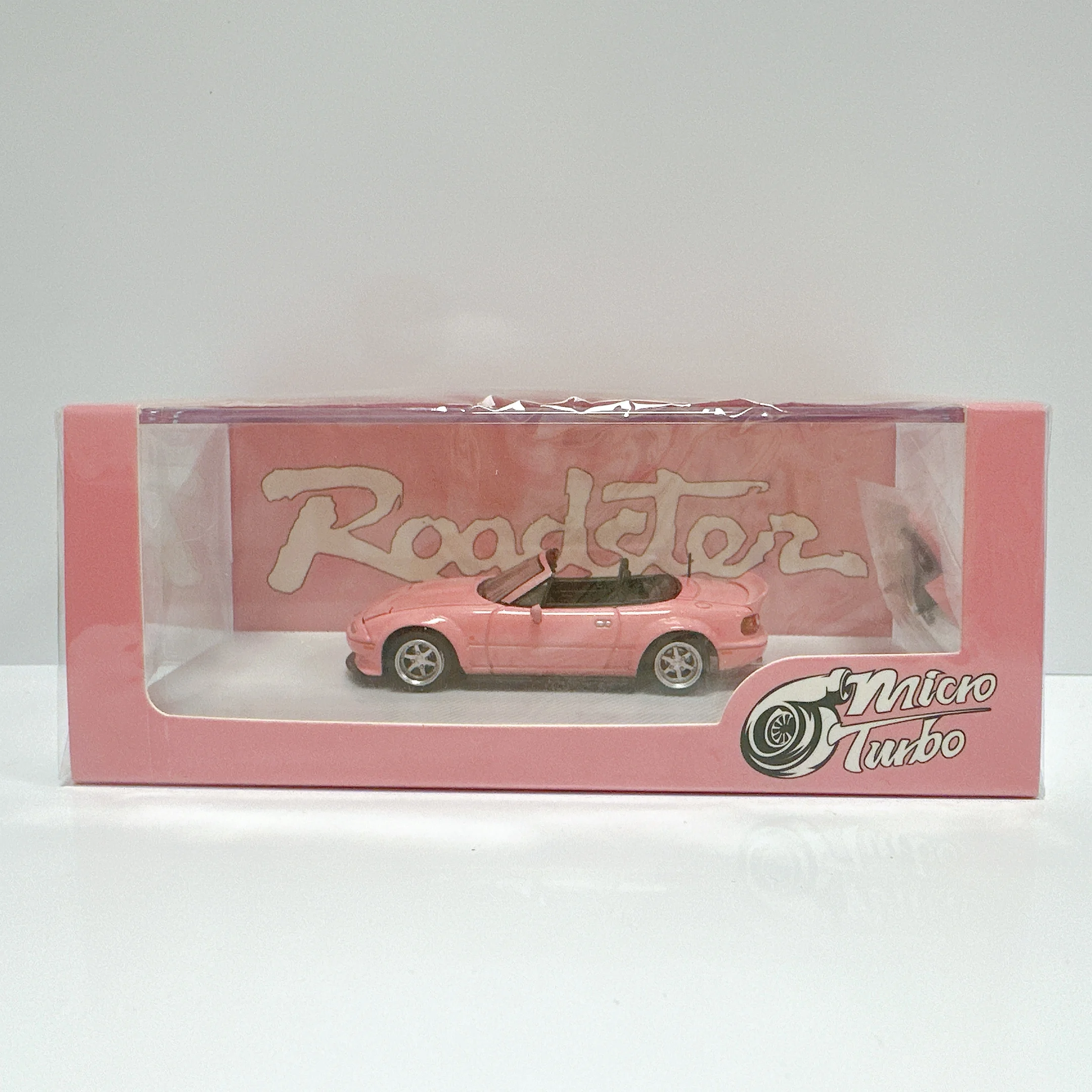 

Micro Turbo 1:64 MX5 Pink Valentine's Day Gift Car Model Collection Toy MT