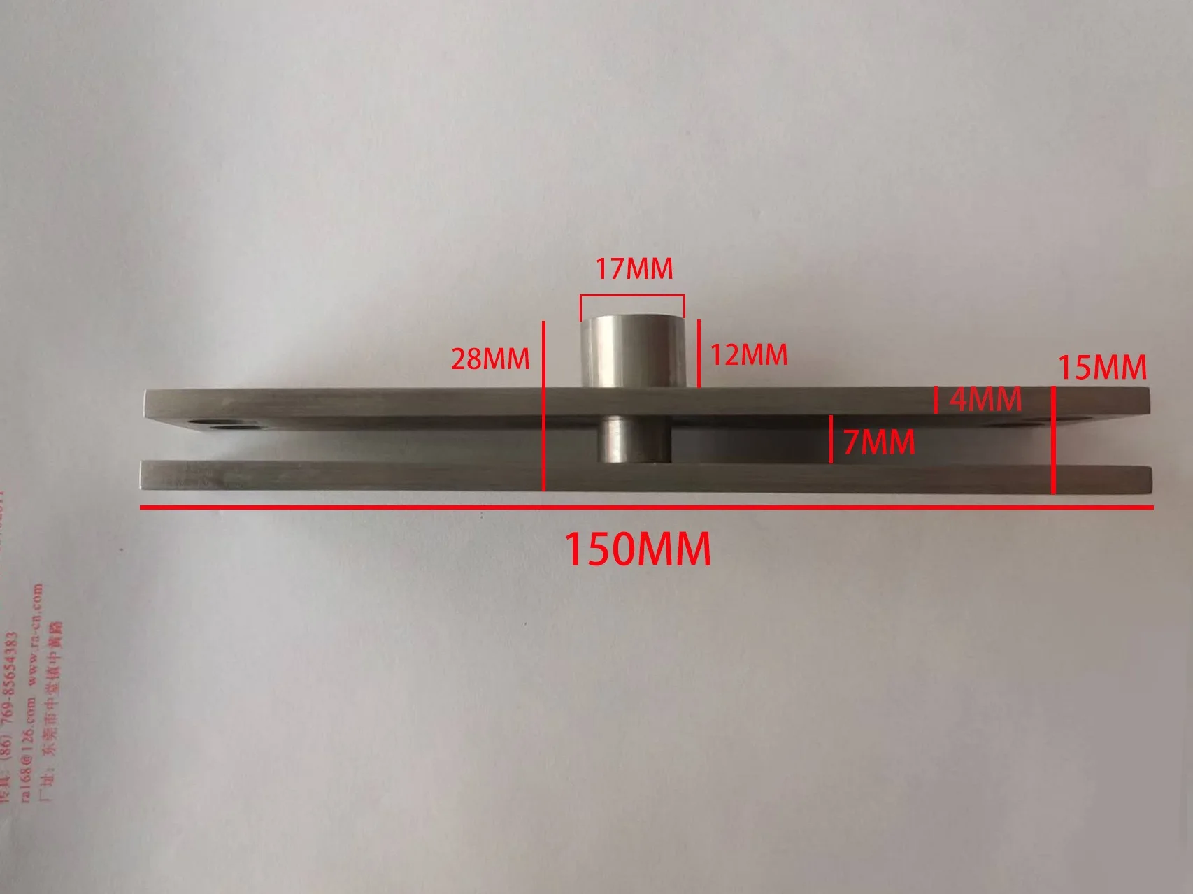 

2025 hidden fo180-degree reverse hotel TV bracket 150mm stainless steel TV bearing rotating bracket