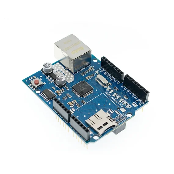 W5100 Ethernet Shield UNO SD Card Expansion Support MEGA Development Board Module