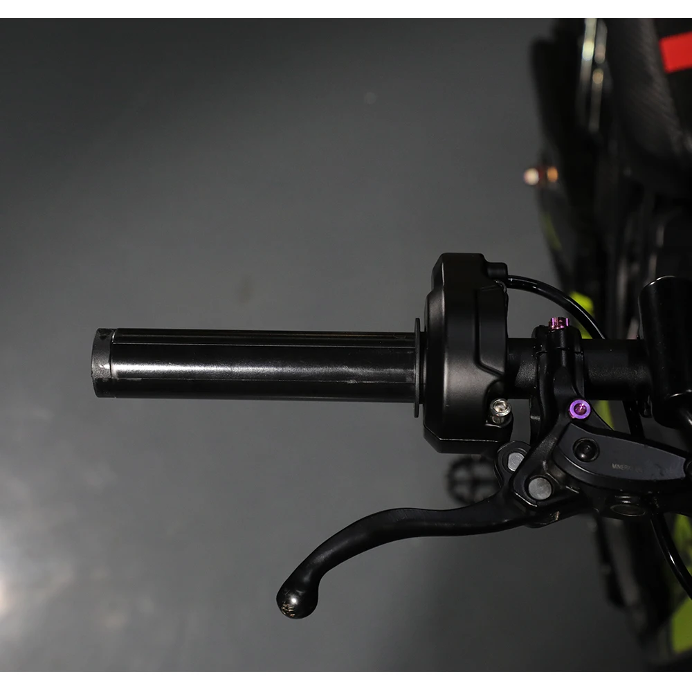 Motorcycles Parts Throttle Turn Grip Carbon Fiber Color Grip For Sur Ron S X Sur-Ron 2017-2024 Off-Road Electric Vehicle Bike image 5
