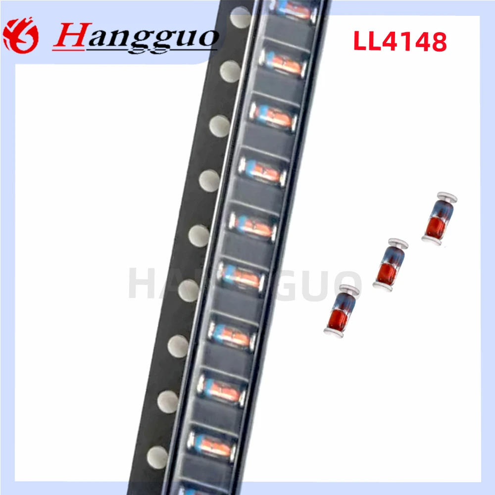 2500PCS/Lot New Original LL4148 LL-34 SMD 1N4148 IN4148 High-speed switching Best Quality