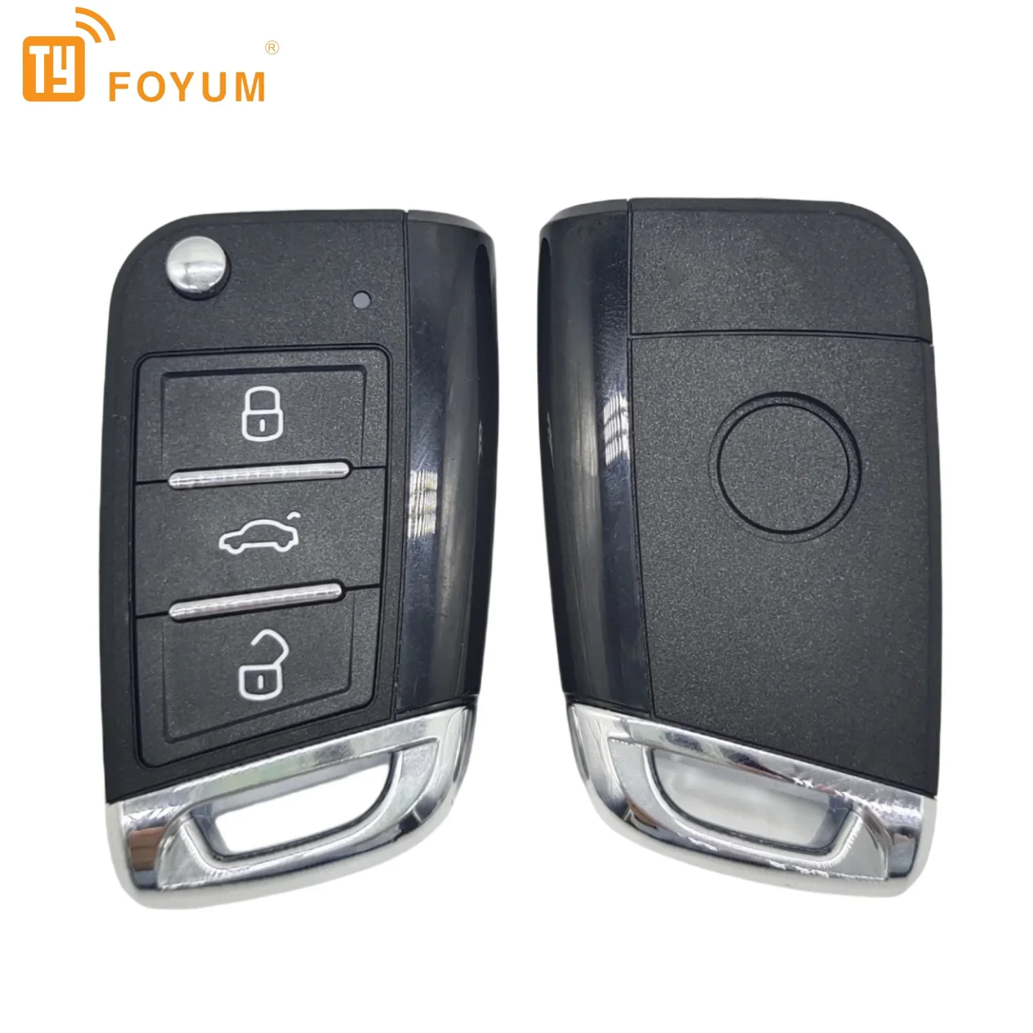 

433Mhz Self-Learning Code Remote Control Switch for Fixed-Code Car Keys Wireless Remote Control Transmitter Duplicator White Box