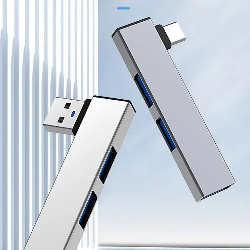 Док-станция USB 3 в 1, OTG, USB 3,0/Type-C, 3,0 до 3 USB