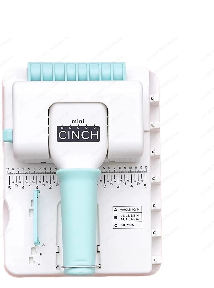 

Disc Cinch Book Binding Tool Mini Disc Bookbinding Machine Handmade Notebook Knitting Fairy Garden Decor