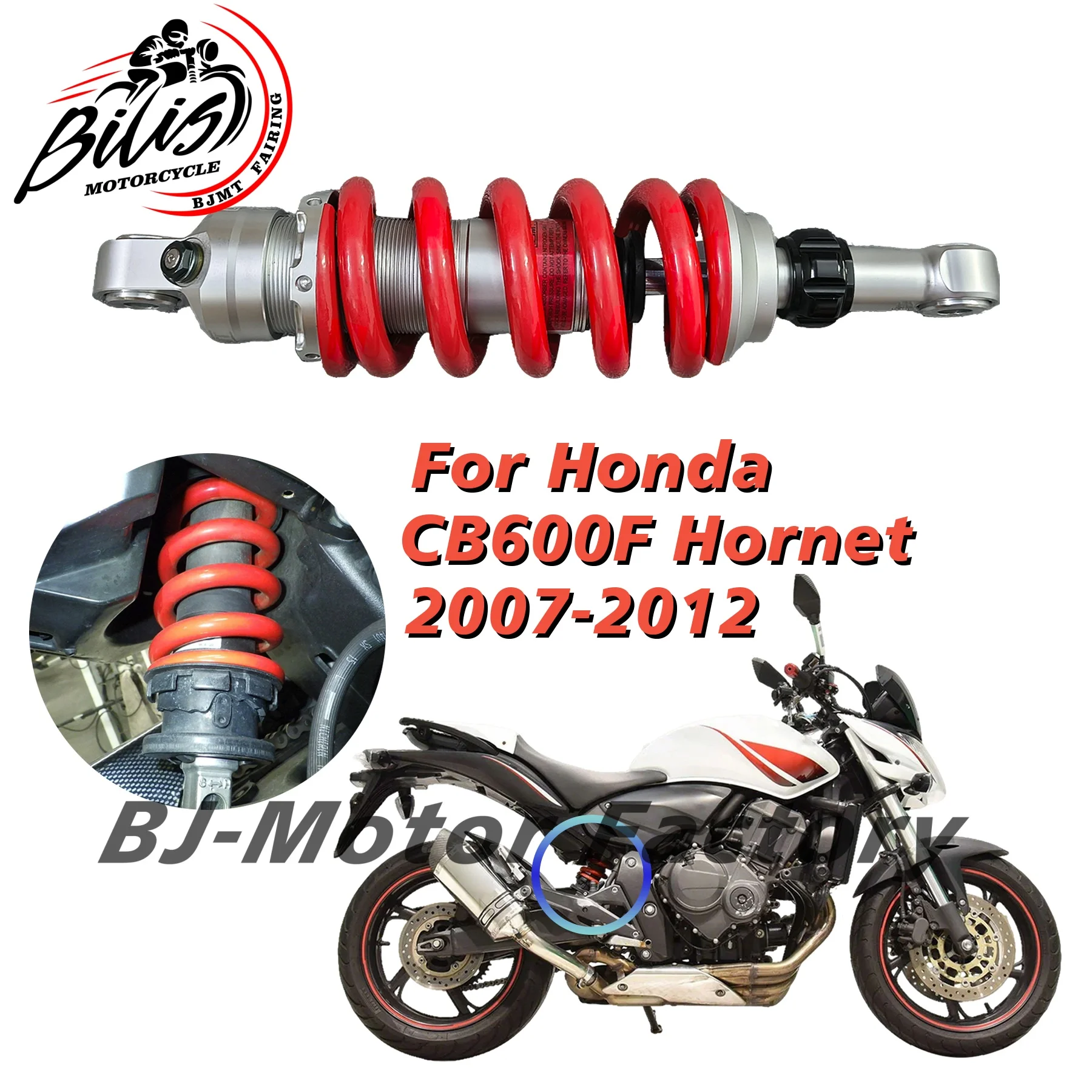 

Motorcycle Central Rear Shock Absorber Dual Adjust for Honda CB500F HORNET 2007-2012