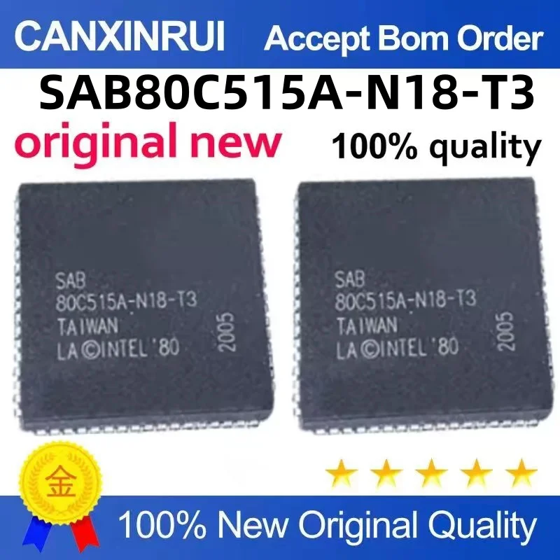 SAB80C515A-N18-T3 PLCC68 package New hot spot communication IC Welcome to consult