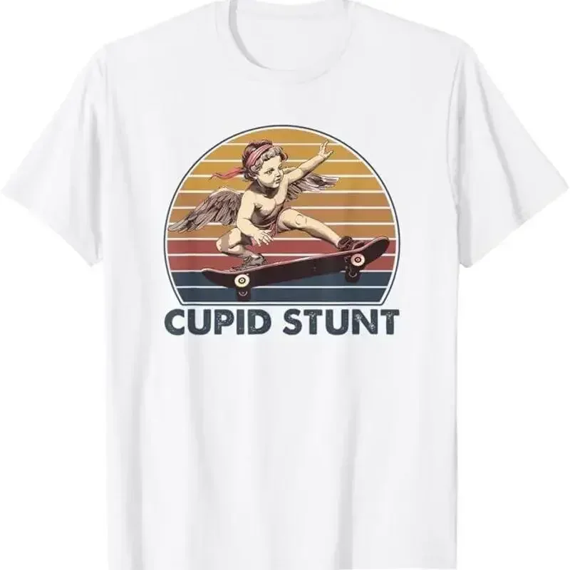 Cupid Stunt Unhinged Cringe Funny Inappropriate Embarrassing TShirt
