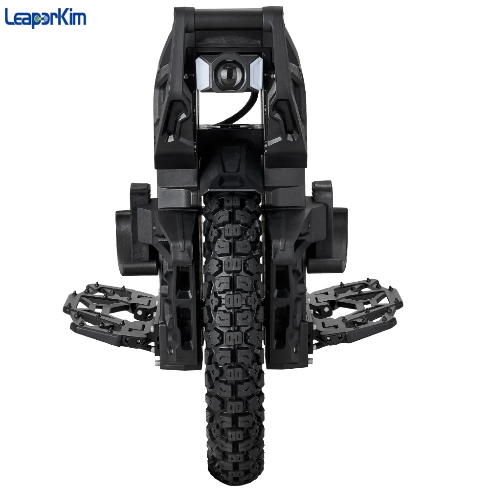 Neuestes LeaperKim Veteran Lynx S 151,2V 2700Wh Akku Smart BMS 3800W Motor Elektrisches Einrad 2,75-14 Schlauchlos 90mm Federweg – Detail 27