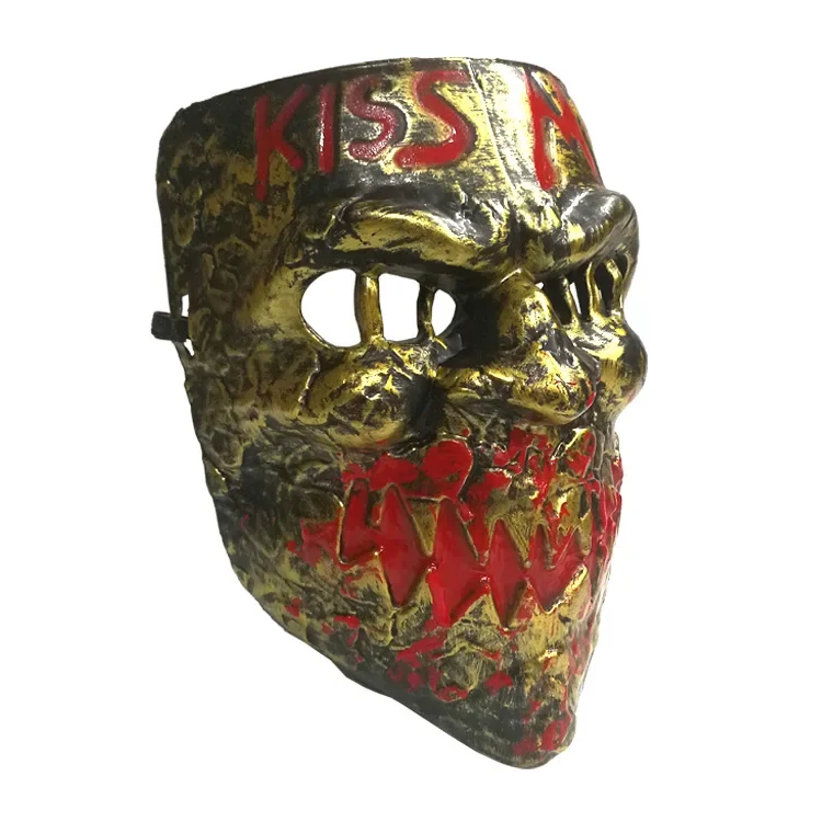 Graffiti töten mich Maske Smiley-Maske menschliche Entfernung Plan Maske alte Männer und Frauen küssen mich Maske Halloween-Maske Voll gesicht Cosplay-Maske – Detail 24