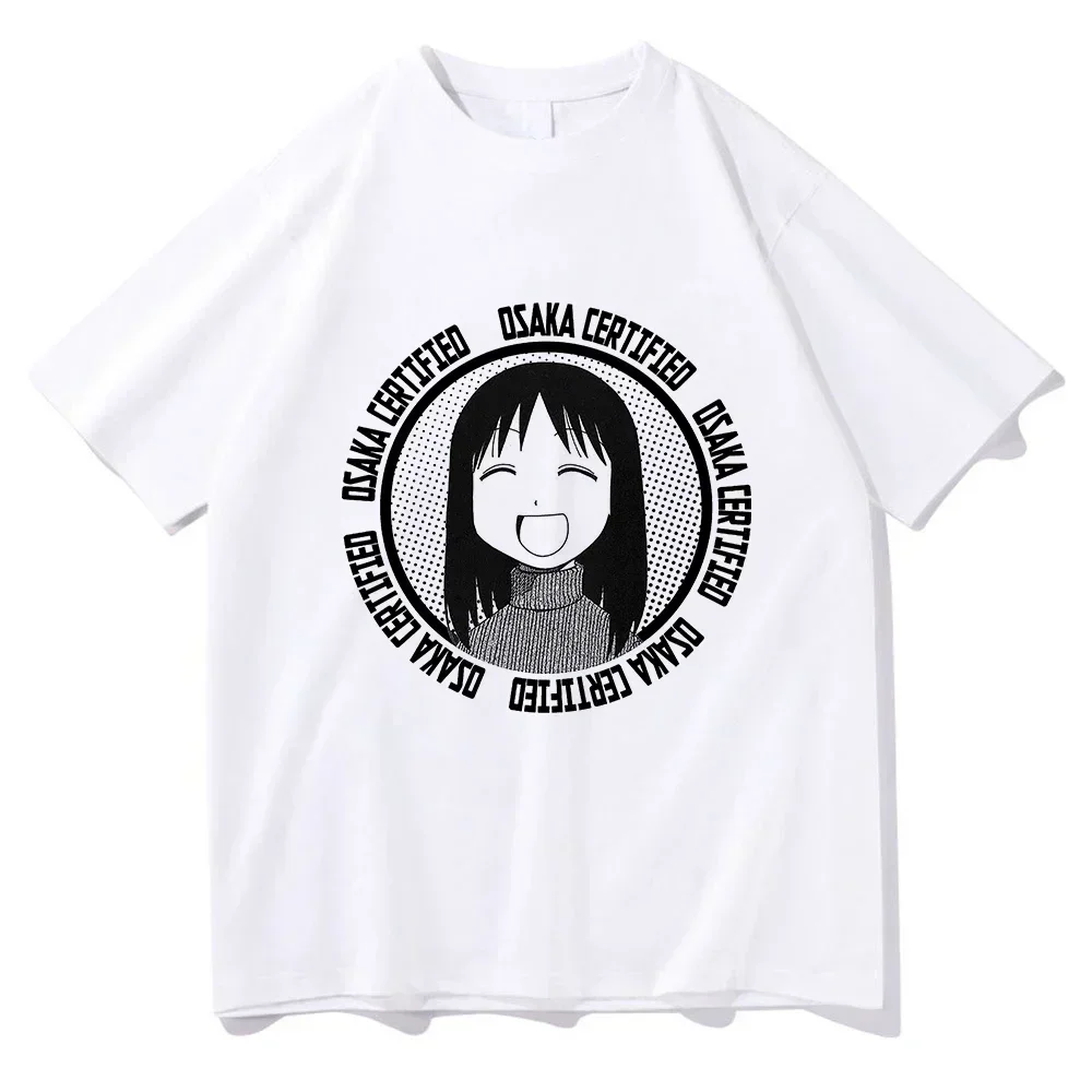 Osaka Certified T-shirt Harajuku Kawaii Ayumu Hot Unisex High Quality Anime Azumanga Daioh Vintage T-shirt