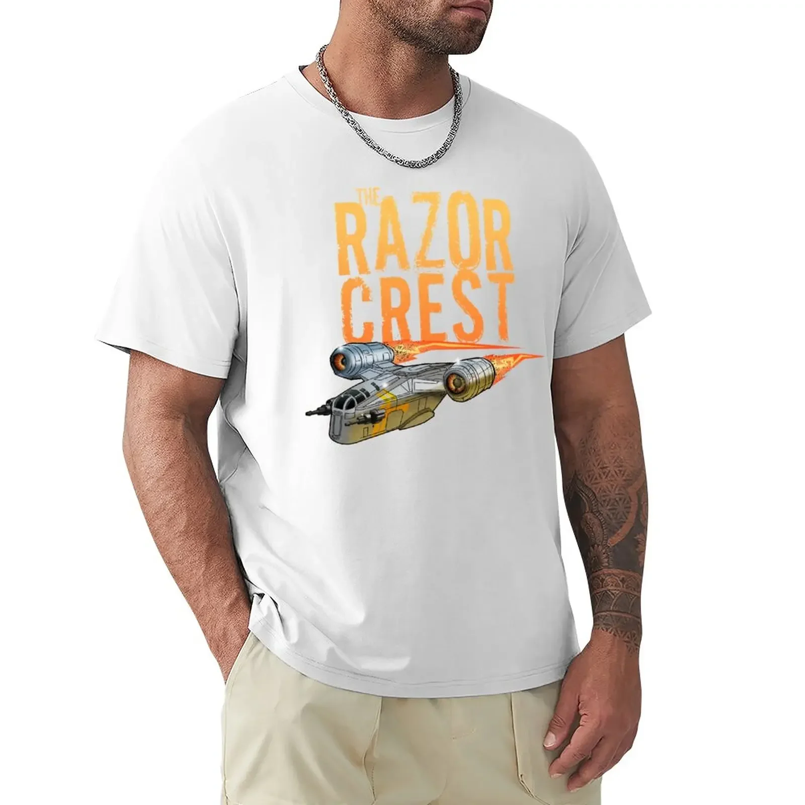 The Razor Crest T-Shirt quick drying boys whites clothes for men