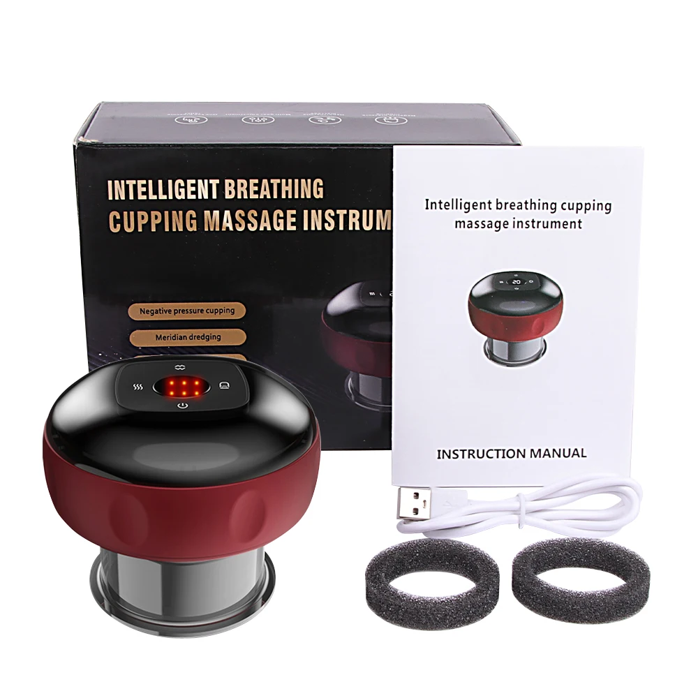 Electric Vacuum Cupping Massage Body Cups Anti-Cellulite Therapy Massager for Body Electric Guasha Scraping Fat Burning Slimming