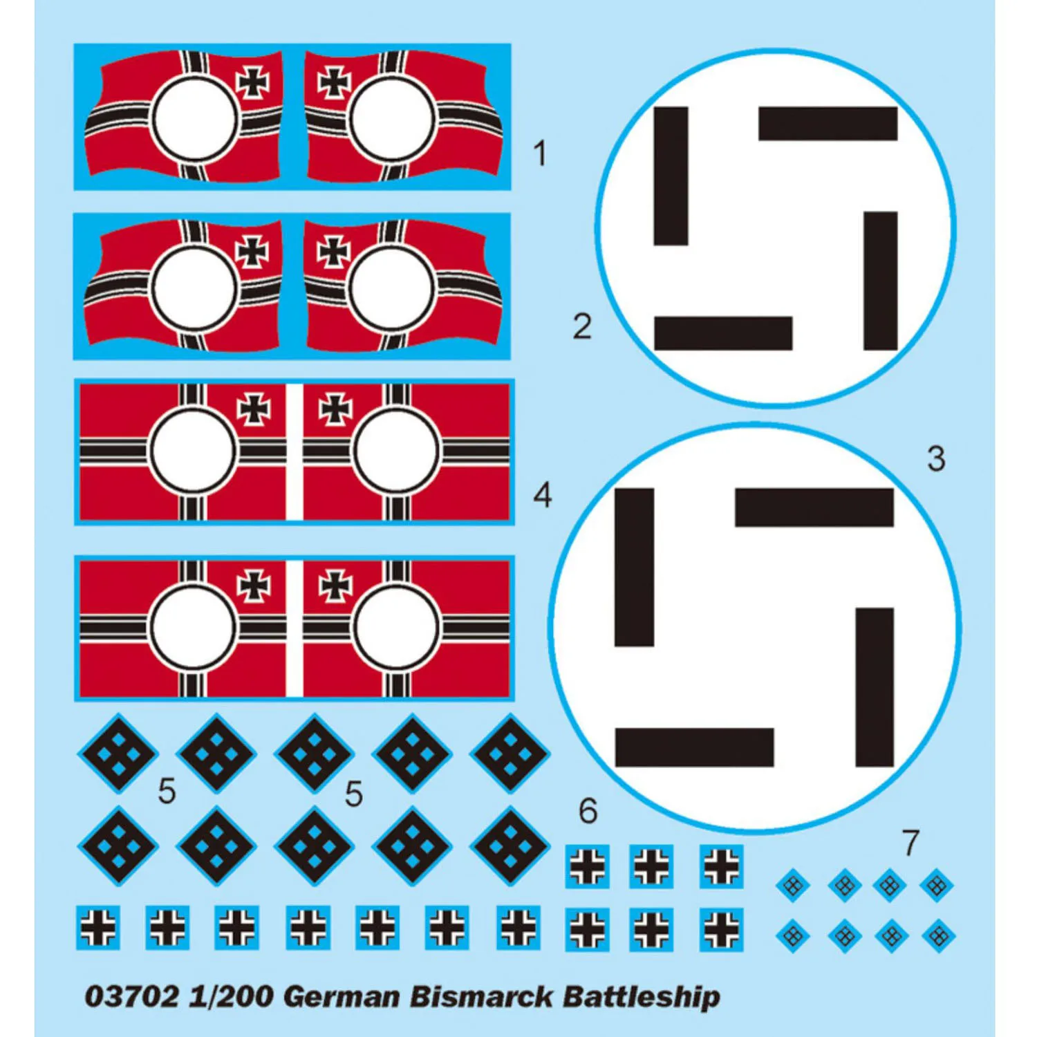 

Trumpeter 03702 1/200 German KM Bismarck RC Warship Static Battleship Model Building Kit High Simulation Naval Details