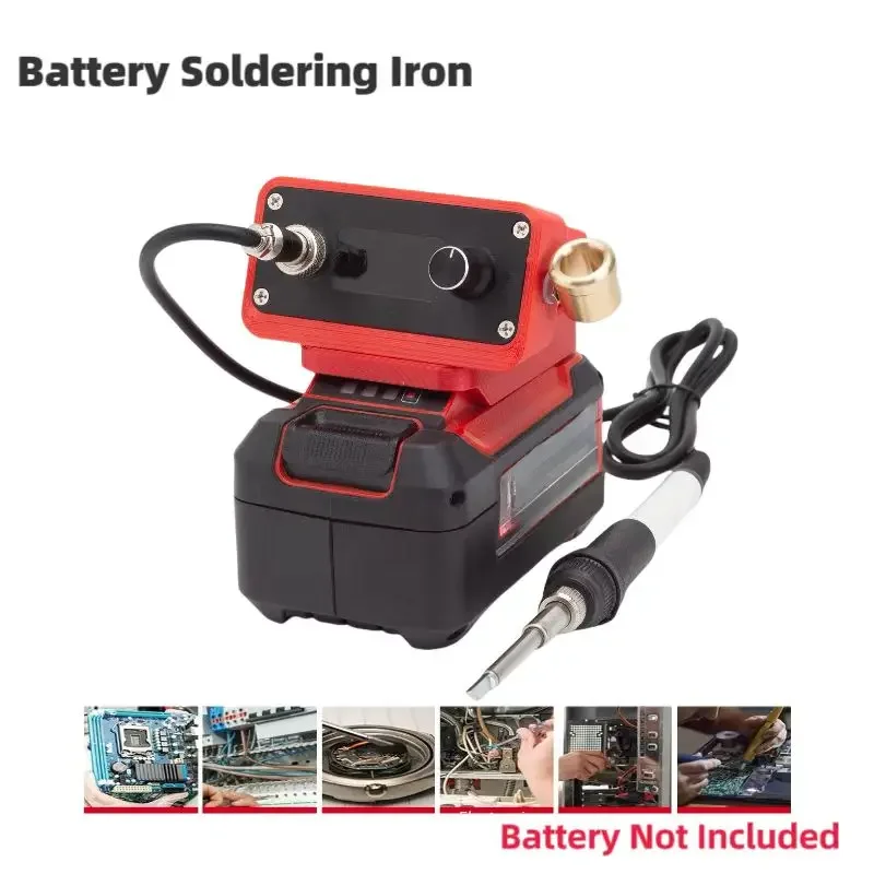 

FOR Einhell Power x 18V Lithium Battery Cordless Welding Station Battery Power Supply T12 Soldering Iron Welding Kit(No Battery)