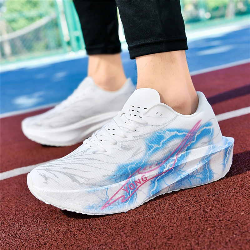 2025 Winter New for Lovers Sneakers Height Increasing Running Shoes Breathable Popcorn Shoes Comfortable Outdoor Sport Shoes