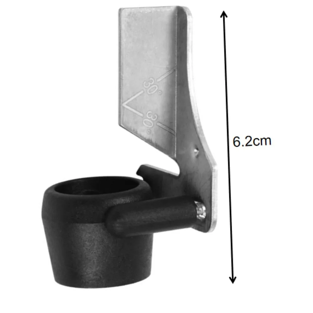 Chainsaw sharpening attachment kit metal accessories with angle guide for consistent grinding results and easier chain care
