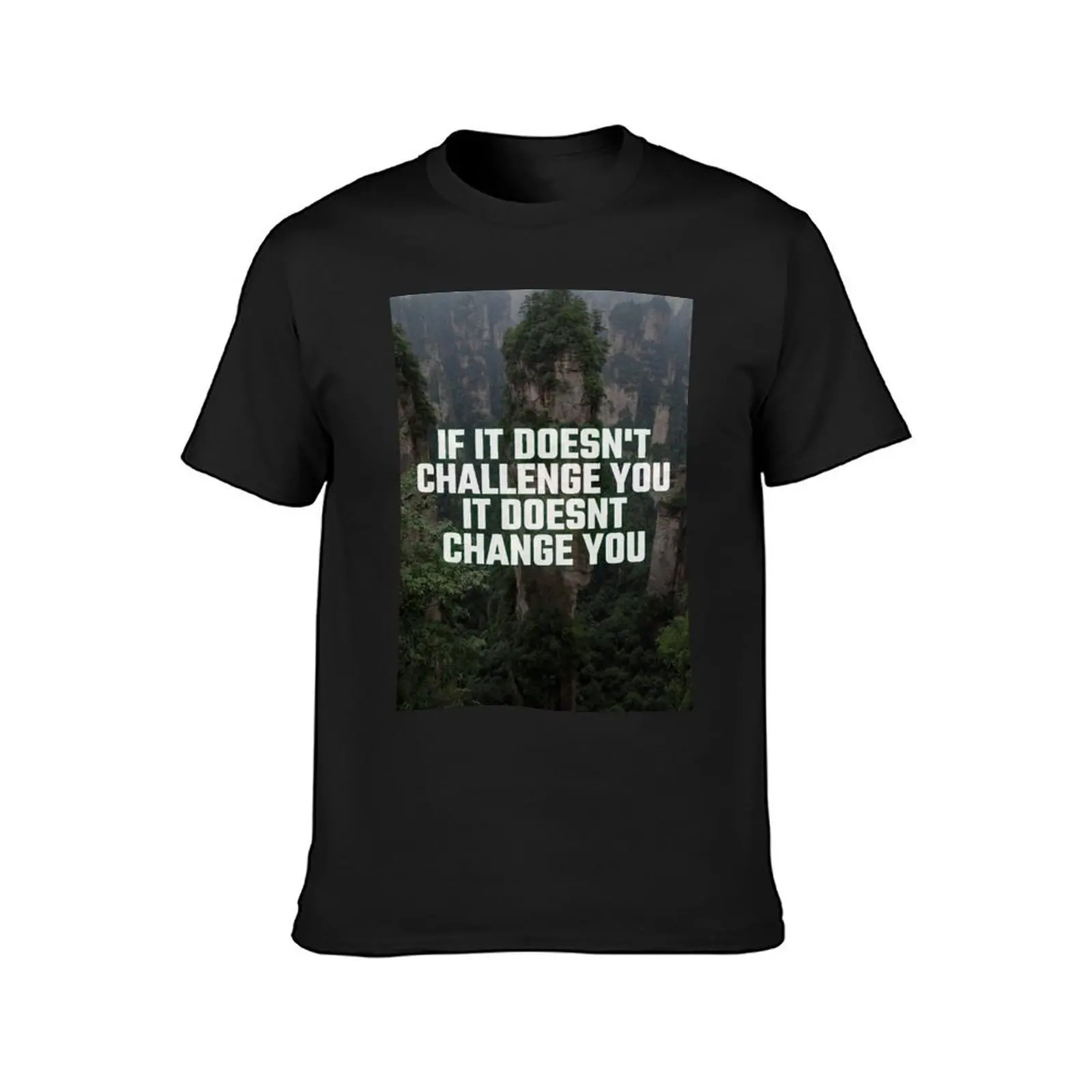 motivation quotes - challenge T-Shirt Aesthetic clothing quick drying boys animal print anime sweat shirts, men