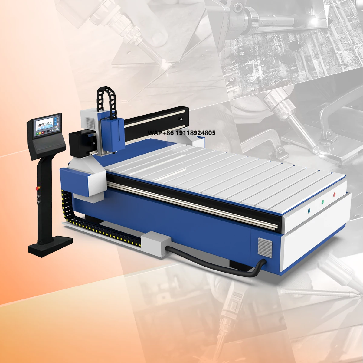 Cheap Engraving Woodworking Engraving Machine 6090 1325 2030 Automatic Tool Changer CNC Router