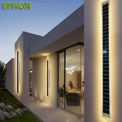 Solar Led Wall Light Outdoor 100cm Waterproof IP65 Long Wall Lamp for Garden Porch Light Washing Lamp for Courtyard
