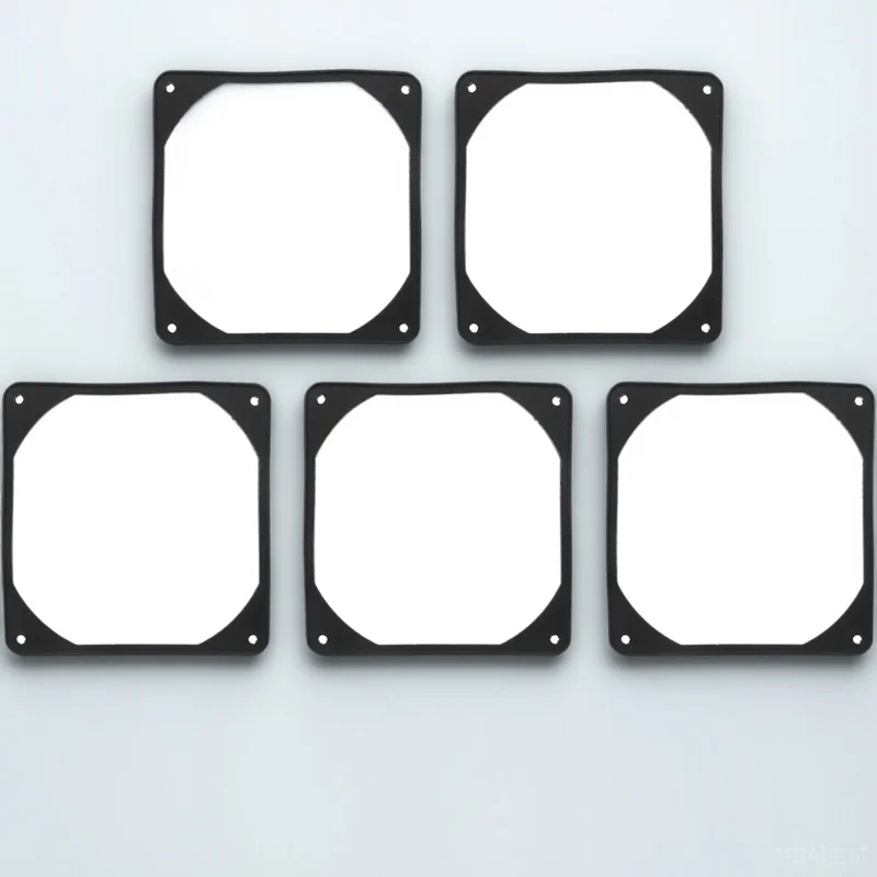 

5Pcs Computer Supply 120mm Anti-Vibration Pad Easy to Clean Shockproof Gasket Anti-Vibration Gasket Computer Part