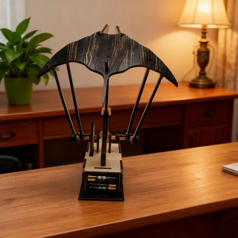 puzzle-3d-en-bois-bricolage-kit-de-modele-manta-ray-en-bois-bionic-manta-ray-assemblage-de-posture-de-natation-requis-cadeau-unique-pour-enfant