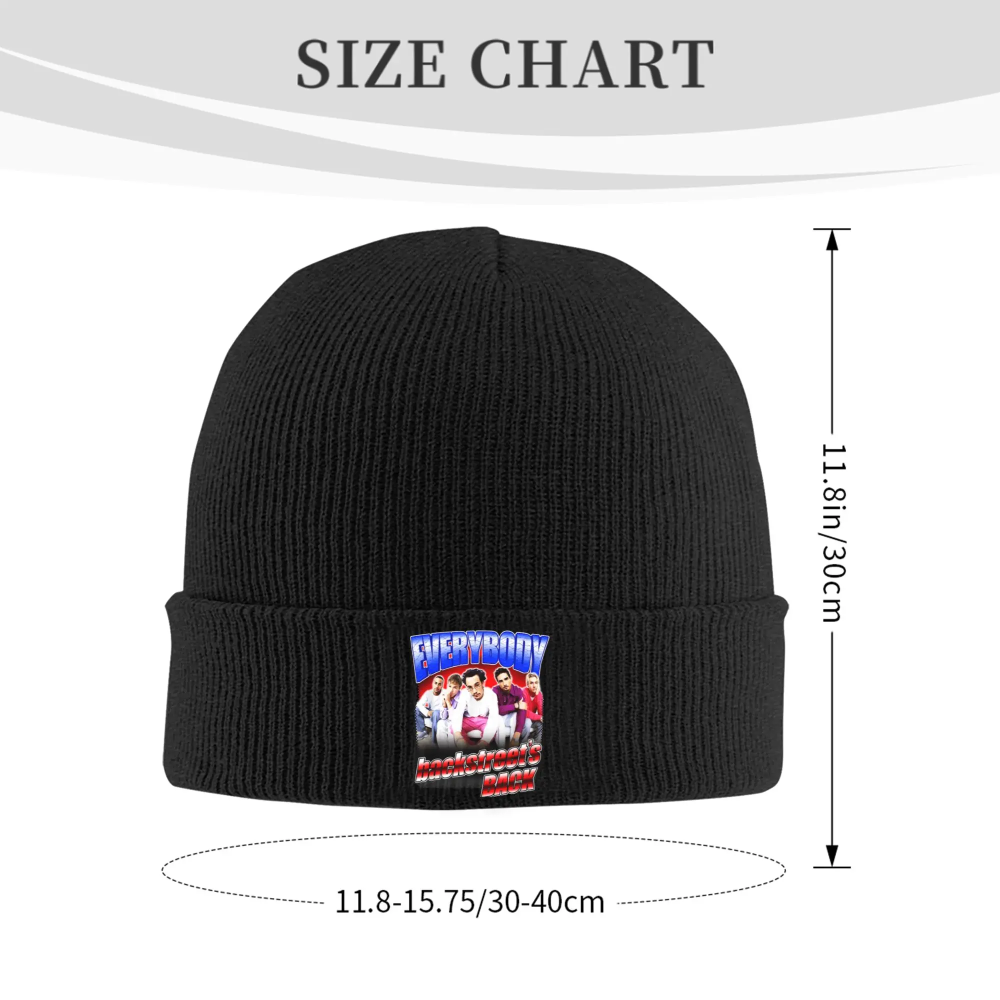Backstreet Boys  Everybody Hat Autumn Winter Skullies Beanies Street  Cap Female Male Acrylic Knitted Caps
