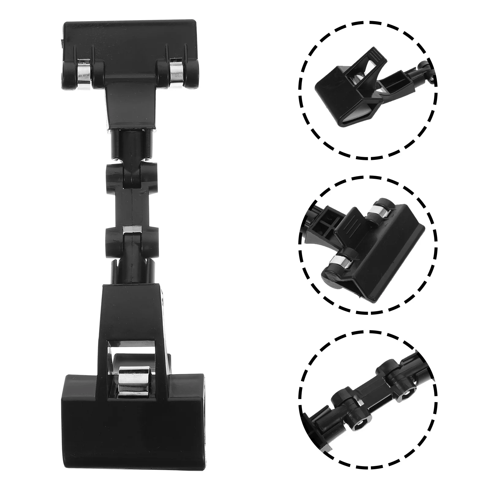 2Pcs Double Head Stand Clips Plastic Photo Holders Multifunctional Sketch Clips for Drawing Painting Message Display