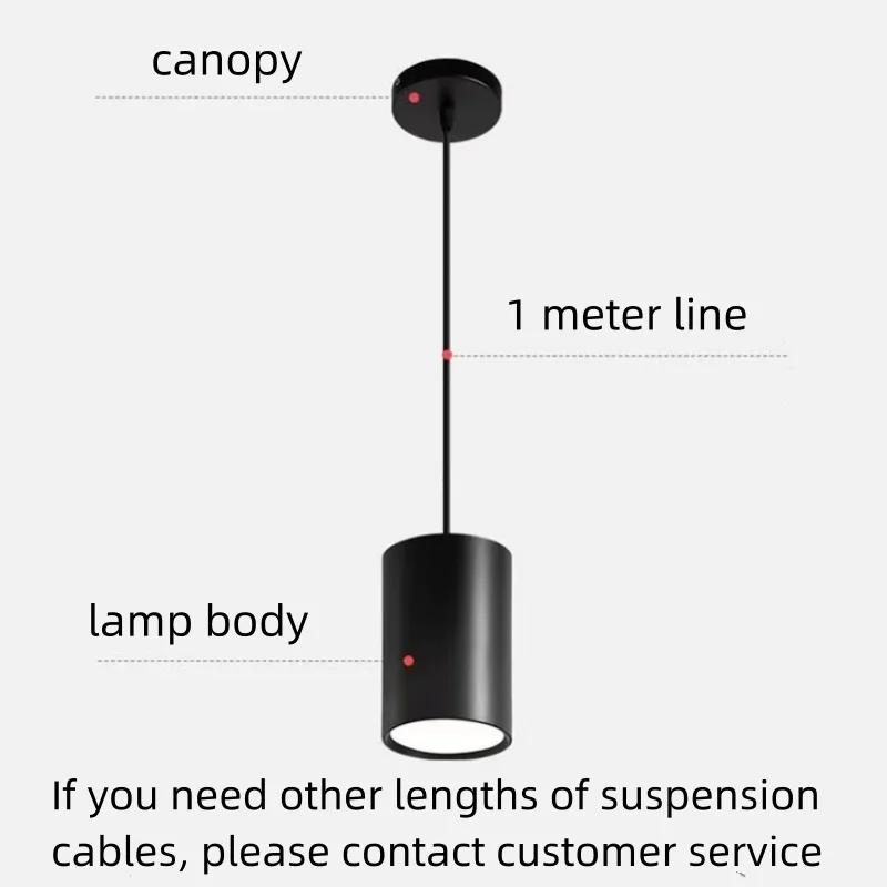 Surface mounted tube lights, LED restaurant hanging line lights, bar lights, ceiling lights, non perforated tube lights/spotligh