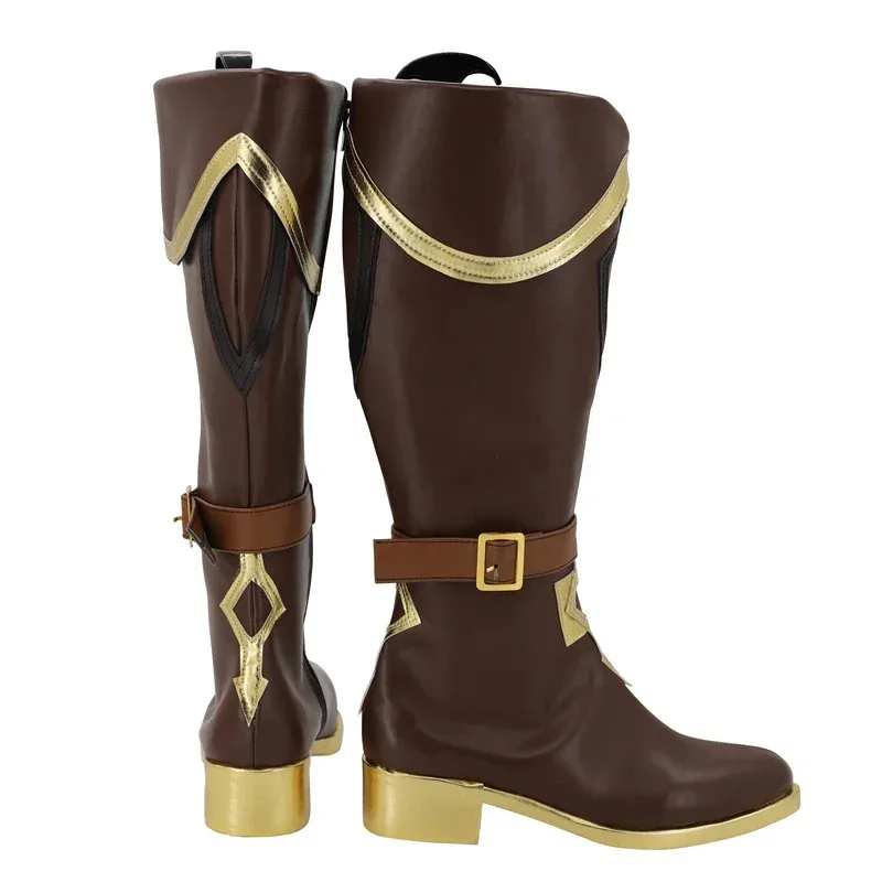 

New Game Genshin Impact Kaeya Cosplay Shoes Men Women Fancy Boots Custom-made For Halloween Carnival Party BVVGFGS2025