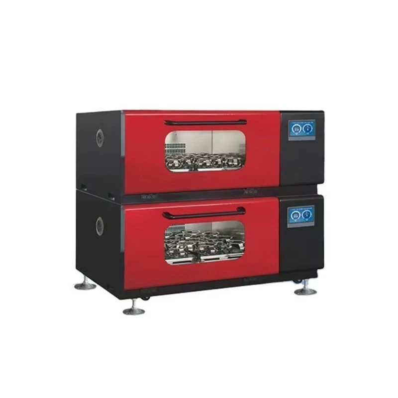 Stackable CO2 Constant Temperature Shaking Incubator 7-inch Color Touch Screen PID Controller for Laboratory
