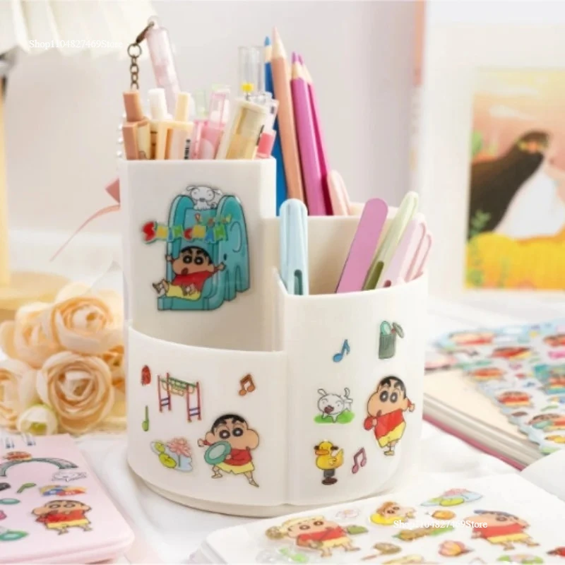 1/4 個本物のクレヨンしん 3d クリスタルステッカー手作り装飾タブレット携帯電話ケースステッカー文房具ステッカー