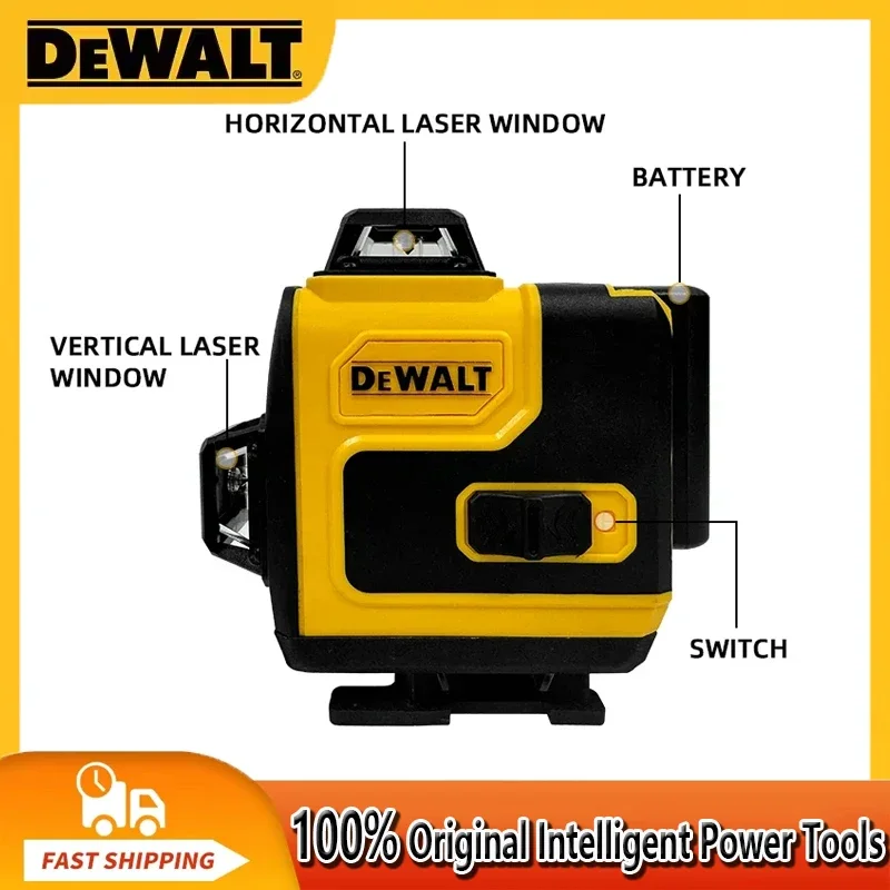 

Dewalt Laser Level 360 Green 16 Lines 4D Self Leveling 360 Horizontal Vertical Super Powerful Beam construction Tools Original