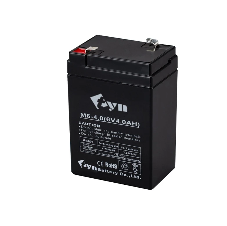 

Electronics battery lead acid battery 6V4ah China battery supply