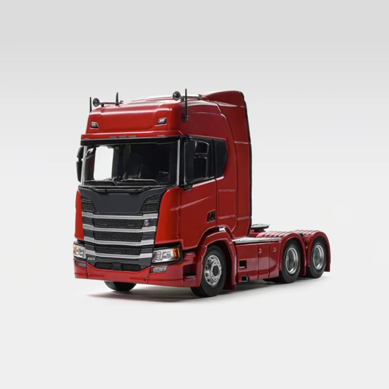 Diecast 1/64 Scale R450 Alloy Tractor Truck Head Model Desktop Ornament Collectibles Adult Gift Souvenirs Toy