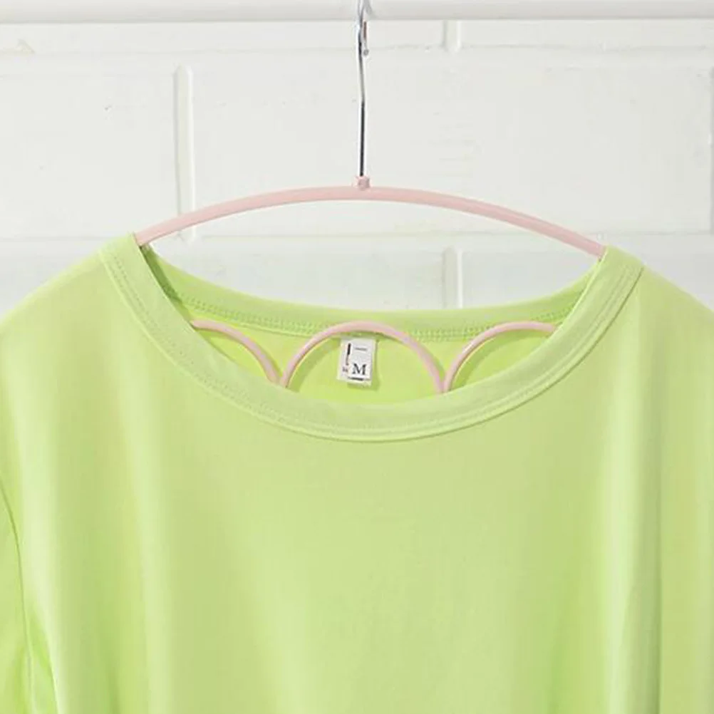 

4Pcs 5 Rings Multifunction Hanger Plastic Closet Organizer Scarf Tie Rack Beige Scarf Tie Hanger Plastic Clothes Hangers