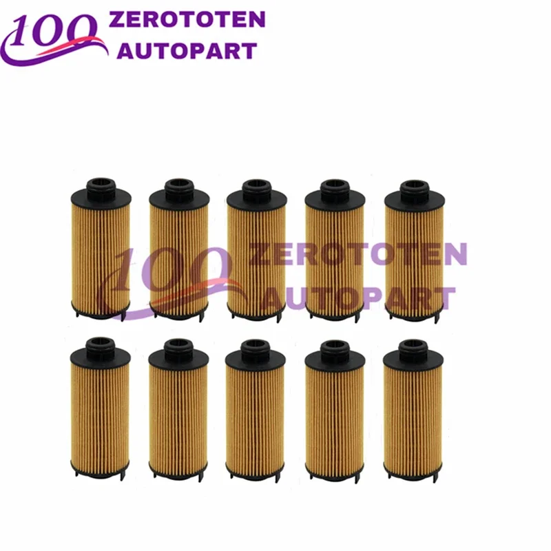 10Pcs Car Oil Filter for Foton Savana TOANO TUNLAND Borgward BX5 BX6 BX7 A700000017 D9712516100 B00016679