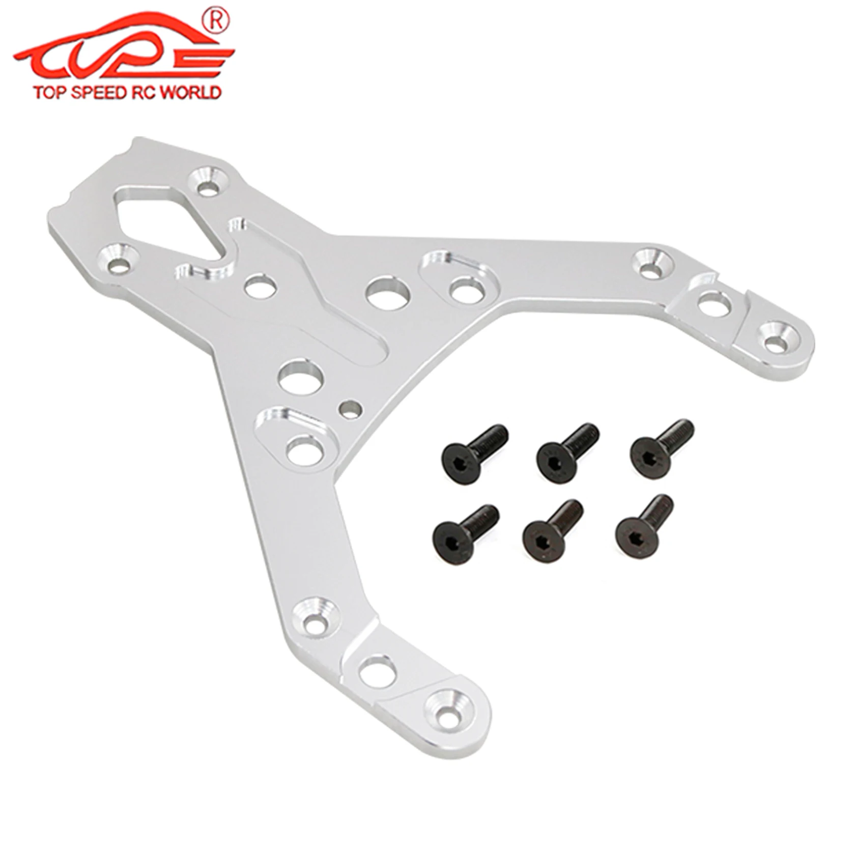 1/5 RC카 HPI ROFUN BAHA ROVAN KM BAJA 5B 5T 5SC 부품용 두꺼운 CNC 금속 앞/뒤 상단 플레이트 브레이크 브레이스 업그레이드