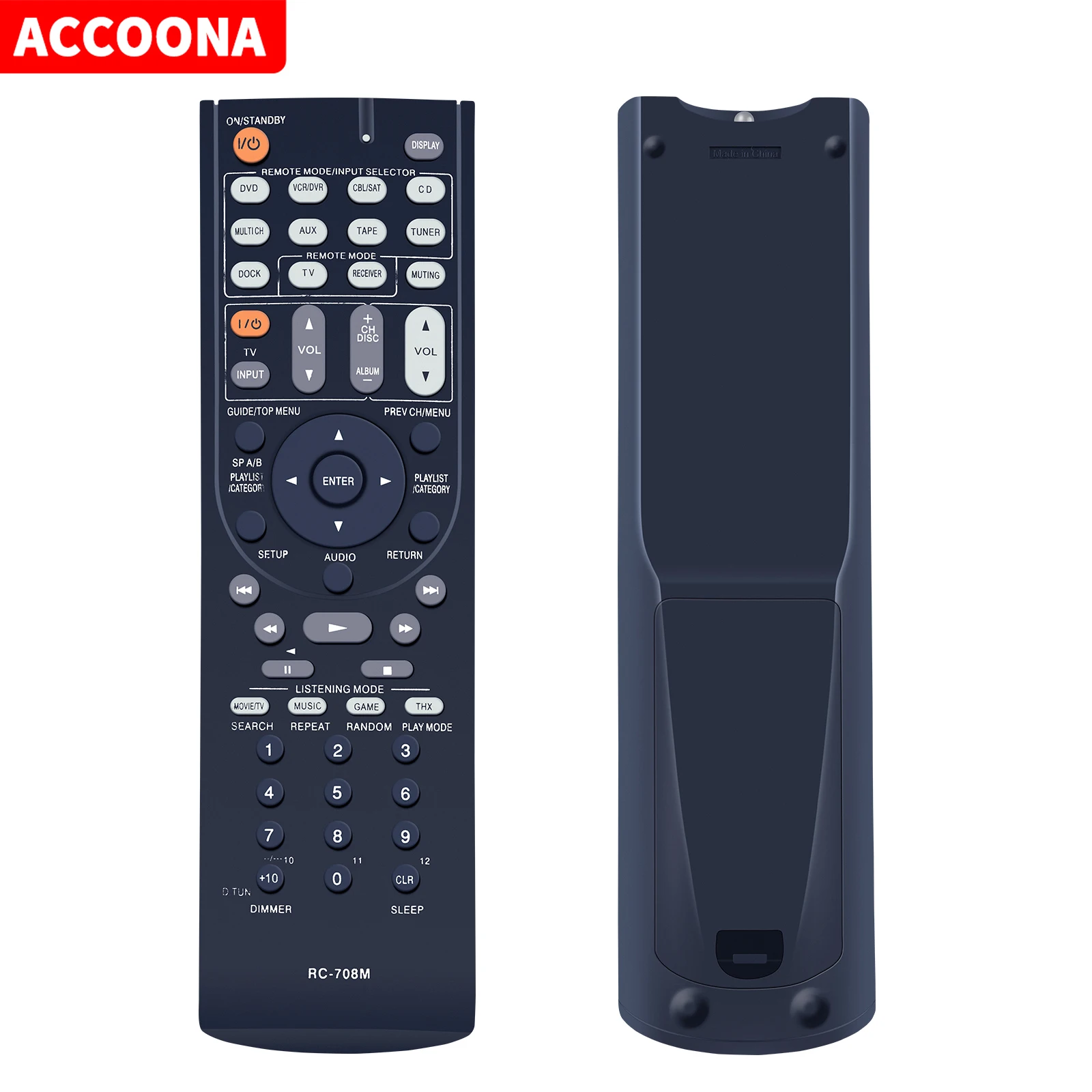 RC-708M Remote For …