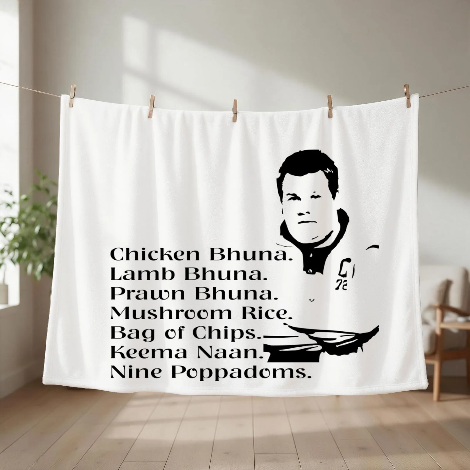 Smithy - Gavin and Stacey Throw Blanket couch cozy soft plush fuzzy picnic outdoor blanket