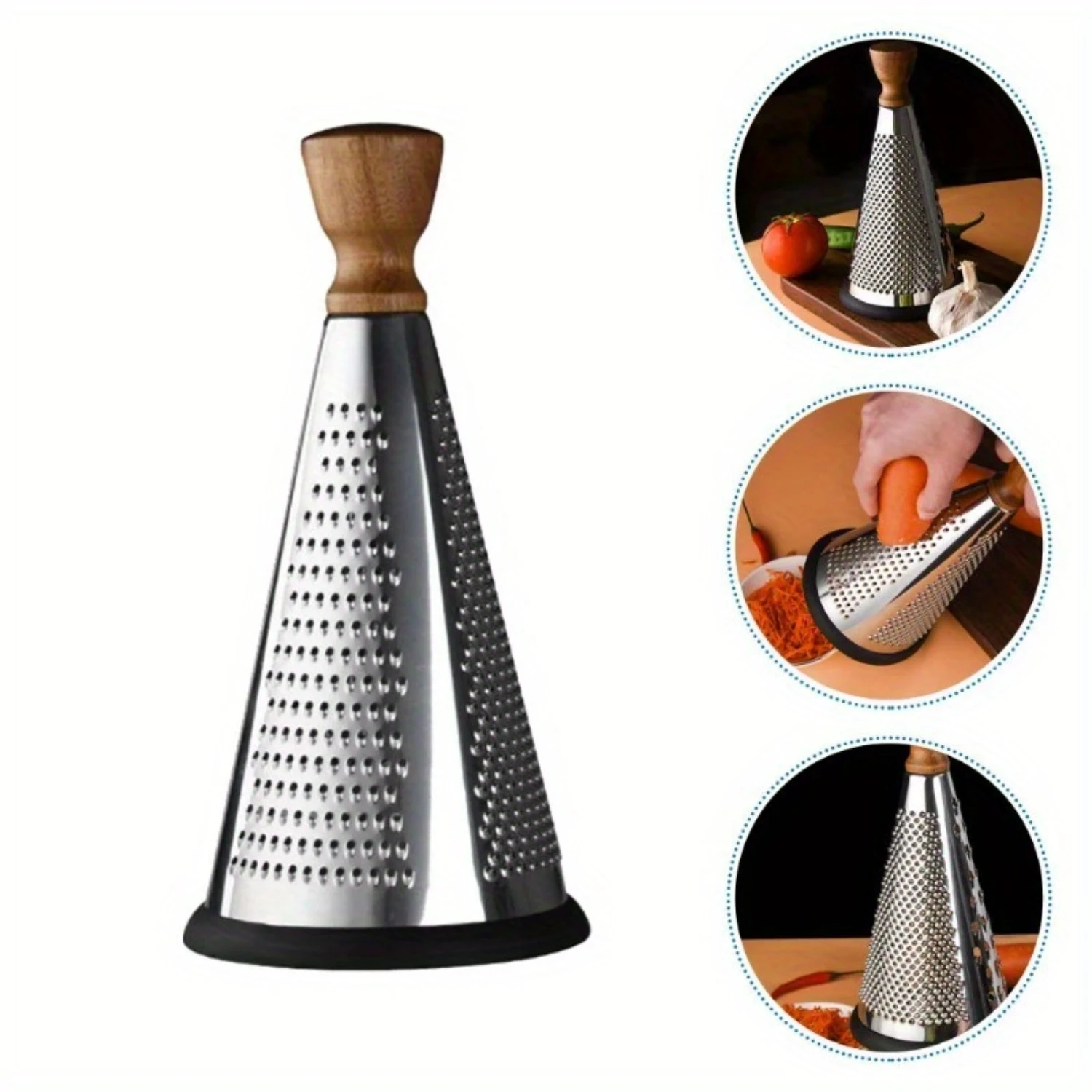 Stainless Steel Cheese Grater, Multifunction Manual  Tool, Non-, Durable for  Cheese Making